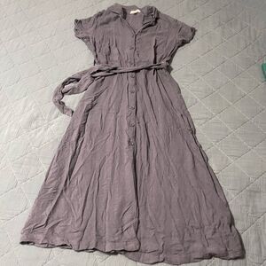 Cloth & Stone Purple Maxi Dress